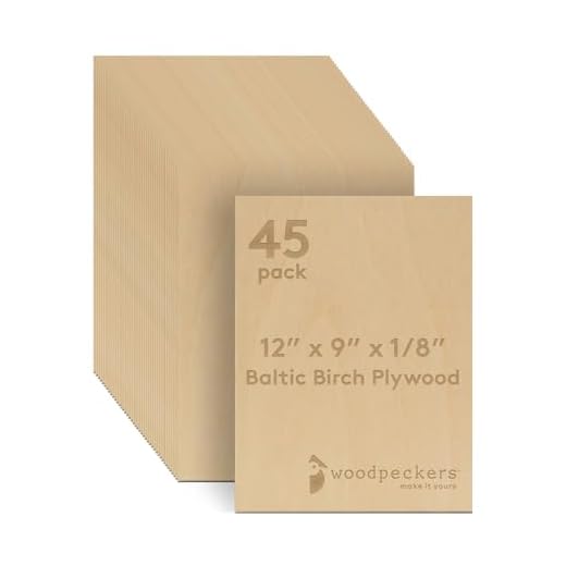 Baltic Birch Plywood for Crafts and Woodworking