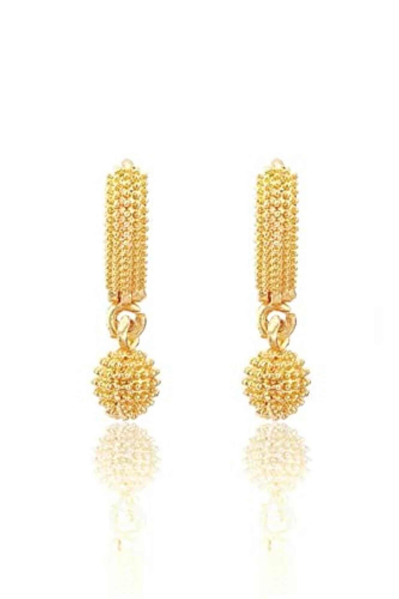 JewarHaat Gold Plated Earrings Set, Drop, Dangle, Hoop, Stud