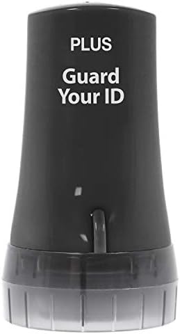 The Original Guard Your ID Advanced Security Roller 2.0 for Identity Theft Prevention Stamping Black