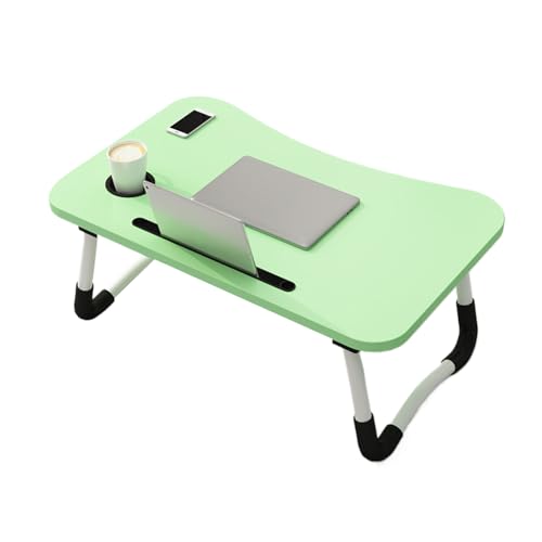 Laptop Tray with Storage Drawer - Study Table with Cup Holder and Tablet Slot | Portable Laptop Bed Desk | Breakfast Tray for for Working Reading Writing, Eating, Watching Movies