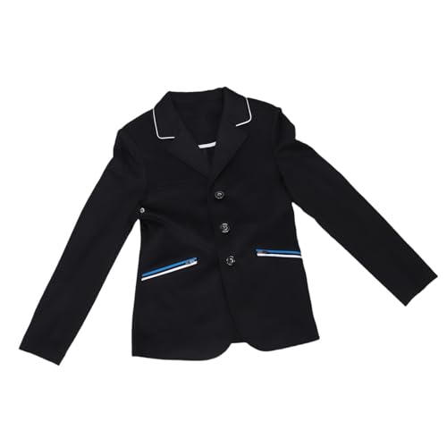 Chaqueta ligera para montar a caballo transpirable infantil con mezcla de algodón confortable 4