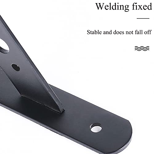 Gain de place support d'étagère robuste en métal pour meuble suspendu rigide - 6