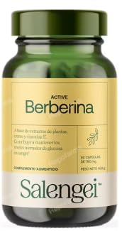 Active Berberina de Máxima Biodisponibilidad (60 Cápsulas) – Extracto Botánico de Gran Pureza para el Mantenimiento Glucémico