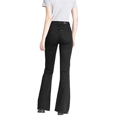 Lee - Jeans Damen - High Waist Bootcut Fit - Breese Boot - Schwarz Rinse – Ansicht 2