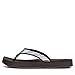Minnetonka Hedy Sandal Damen Flip Flops Strandsandalen handgefertigt mit weichem Denim oder gewebten Stoffakzenten und konturiertem Fußbett, Blue Arizona, 35.5 EU