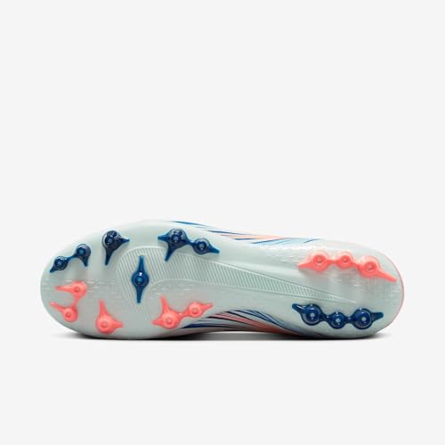 Nike Superfly 10 Academy Mercurial Dream Speed AG High-Top Soccer Cleats (FZ1191-300, Barely Green/Crimson Pulse/Metallic Gold Coin)2