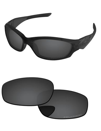 Image of Replacement Lenses for Oakley Straight Jacket 2007 Sunglass - Precision Fit, UV Block & Impact Resistant