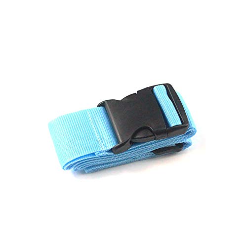 Preisvergleich Produktbild Gepäck Verpackung mit Gepäck-Koffern Gebunden Mit Versand Sendungsverstärkungsgürtel Trolley Kofferband - Blau