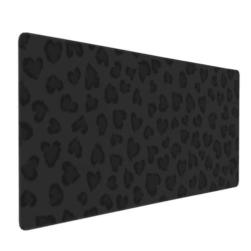 Tapis de souris grand format léopard aux finitions soignées