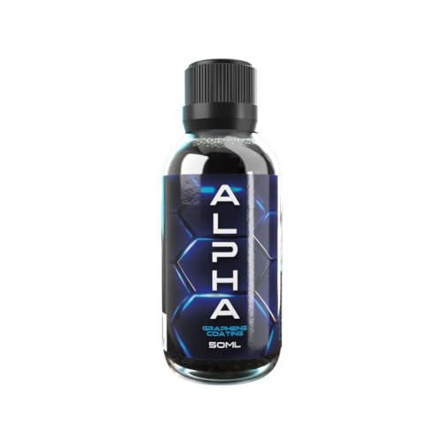 Image of Alpha Graphene Ceramic Coating - Pro-Level Coating with Marine Grade Protection for Automotive, Marine, RV and more - Extreme Hydrophobics and Durability - 5 years Protection (Alpha50)