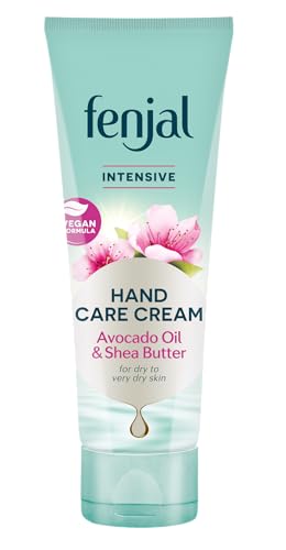 Fenjal Crema intensiva de manos, manos nutridas y suaves, absorción rápida, bergamota y vainilla, 75 ml