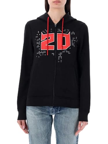Sweat à capuche Fabio Quartararo femme veste zippée confortable taille XL contre le froid