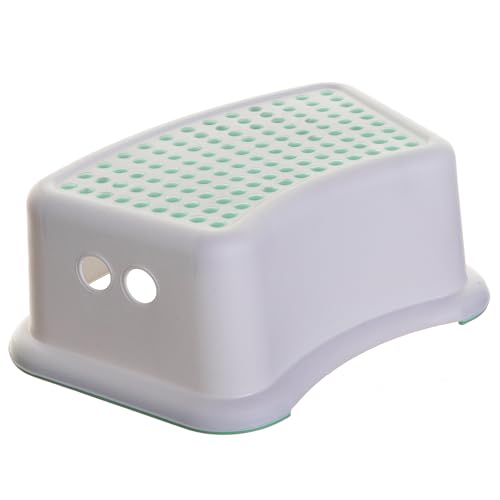 Image of Dreambaby Step Stool for Kids - Non-Slip Base and Contoured Design for Toilet Potty Training and Sink Use - Mint