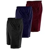 Kit 3 Shorts Academia Masculina Academia Dia a Dia By Zaroc (M)