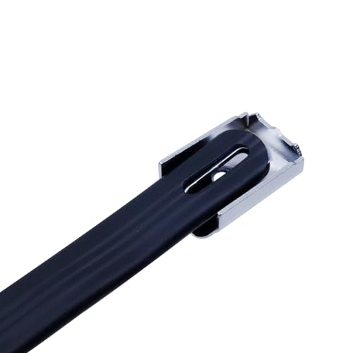 Image of Durable Rubber Handle with Screws for Luggage Suitcase Toolbox Cabinet, 9-1 /2 Inch Black Pull Strap for Storage Box, 3 /4 Inch Width & 8-1 /2 Inch Hole Center, 2Pcs