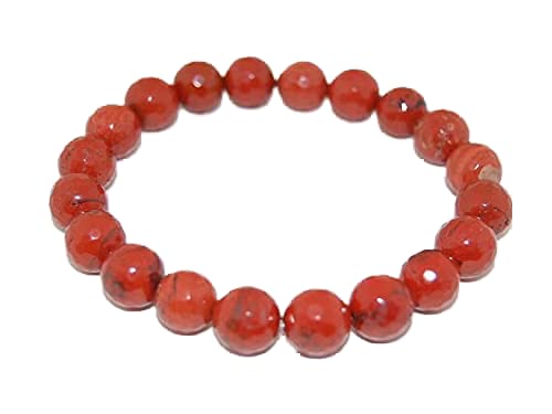 Bracelet en jaspe orange pour la méditation et l'équilibre énergétique
