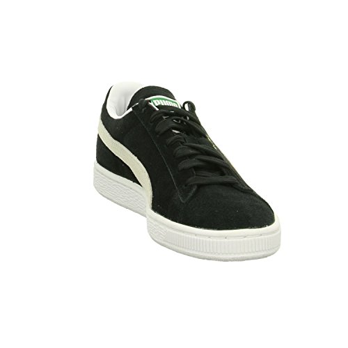 Image of PUMA Men's Suede Classic+ Sneakers, Black-White, 8.5 UK 29 EU 41 1 /2