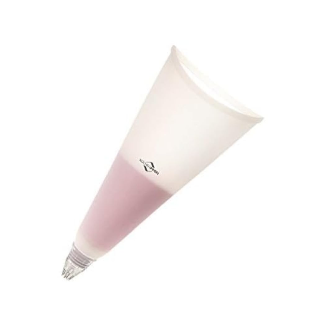 Küchenprofi - Manga pastelera con 9 boquillas, 22 cm de largo, color rosa