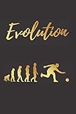EVOLUTION: BLANK LINED NOTEBOOK | Notepad, Journal, Personal Diary | GIFTS FOR BOWLING LOVERS.