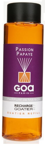 Les parfums GOA sont fabriqués en France et leur qualité est sans pareil. Une diffusion longue durée avec une intensité que l'on peut moduler en fonction du nombre de tiges utilisées., Les recharges GOA existent dans de nombreuses senteurs et déclinaisons.