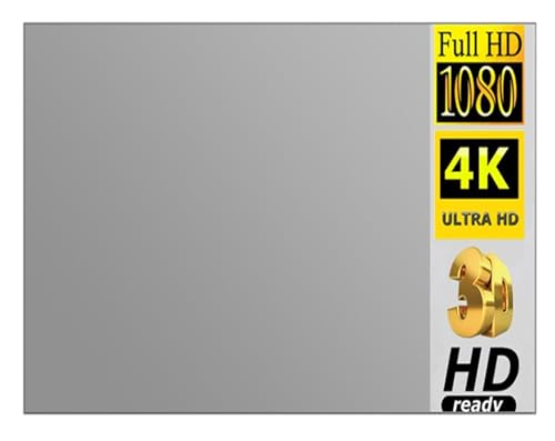 Écran de projection anti-lumière grise 110" pliable format 16:9 pour salon