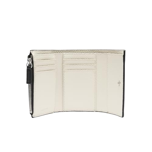 Lacoste Women's Compact Wallet, Black/Beige, One Size4