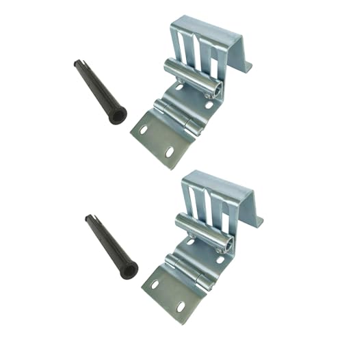 【Applicazioni multiple】: come hardware essenziale, sono ideali per sostituire le cerniere nei pannelli anti-pizzicamento delle porte dei garage delle ville.