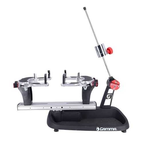 Gamma Momentum Drop Weight 6 Stringing Machine – Professional-Grade Tennis Racquet Stringer with Advanced Features for Precision and Durability, Easy-to-Use and Ideal for Home or Club Use