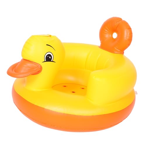 Chaise Gonflable Confortable Canard FRCOLOR pour le Repas de Bébé au Salon