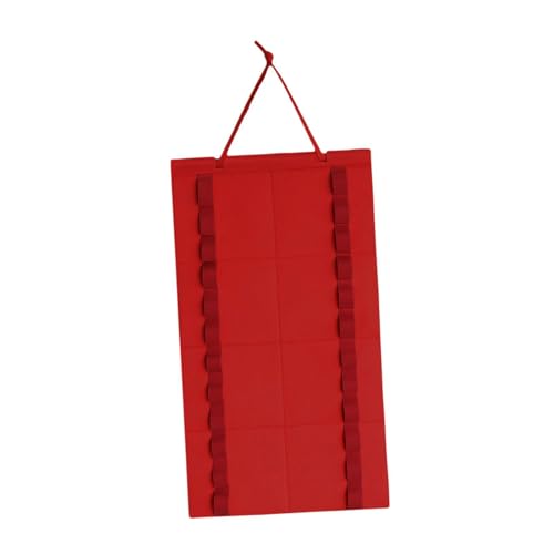 QSTDGVPW Karate Belt Display Holder Wall Hanging Elegant Adults Felt Cloth Practical Holds 12 Lightweight Fight Arts Belt Organizer