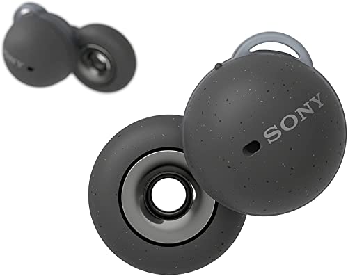 Image of Sony LinkBuds WF-L900 Truly Wireless Bluetooth Earbuds with Open-Ring Design for Ambient Sound, 17.5 Hrs Battery, DSEE, IPX4, 360RA, Swift Pair & True Wireless Earbuds with Alexa Built-in, Grey