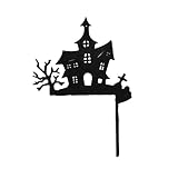Halloween Schwarz Türverkleidung Dekor, Halloween Tür Ecke Schild Kamin Bücherregal Home Tür Rahmen Dekoration