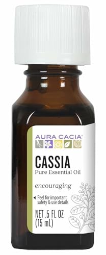 Aceite Esencial Cassia 0.5 oz Aura Cacia miniatura 1