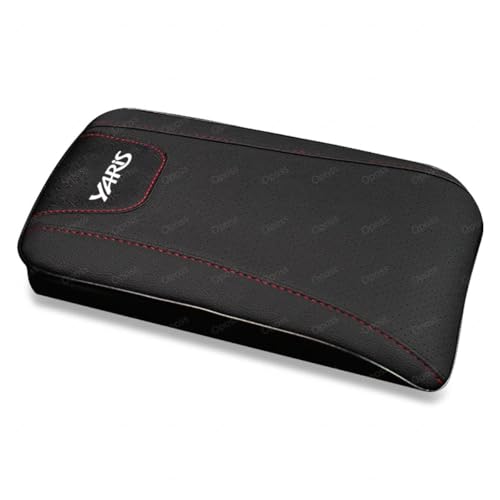 ヤリスクロス 車アームレストパッド コンソールボックスパッド ヤリス 210系 150系 10系 15系 多機能アームレストパッド 快適な低反発インナーコア 自動車用品 疲労軽減 取り付け簡単 カー用品(ブラック)