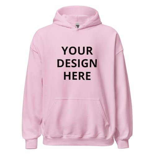 Image of Maydear Custom Hoodie Unisex Pullover Sweatshirt | Personalized with Photo, Logo or Text, For Men & Women