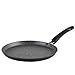 Produktbild Russell Hobbs Crêpe-Pfanne, Pfannkuchenpfanne, Metallic Marble, Antihaft, Flache Omelettpfanne, Induktionsgeeignet, Weicher Griff, Geschmiedetes Aluminium Kochgeschirr, Leicht zu Reinigen, Grau, 25cm