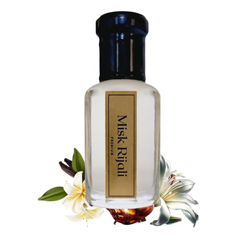 Image of Misk Rijali | Attar Roll-On | Long Lasting | Musk, Floral, Woody Scent with Fresh and Elegant Notes | Ideal for Men & Women | Non-Alcoholic | 6ml