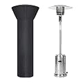 GardenPal 420D Patio Heater Covers with Zipper, Outdoor Heater Cover, Heavy Duty Tear-Proof, Anti-Snow, Wind-Resistant Dust-Proof Cover for Patio Heater 89"x 33"x 19"