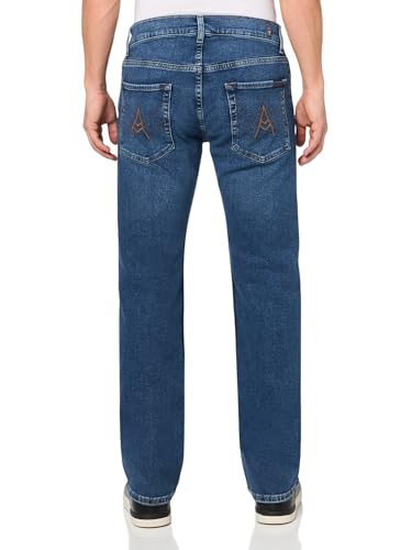 7 For All Mankind Men's Brett with A Pocket Bootcut Jeans2