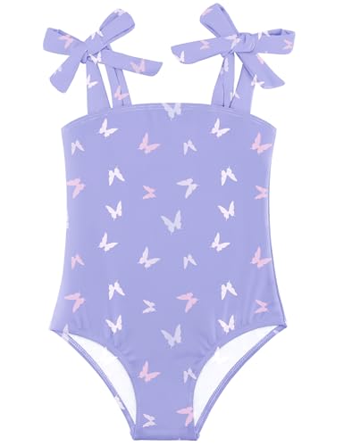 Image of Toddler Swimsuit Girl One Piece Baby Girls Bathing Suit Swimwear UPF 50