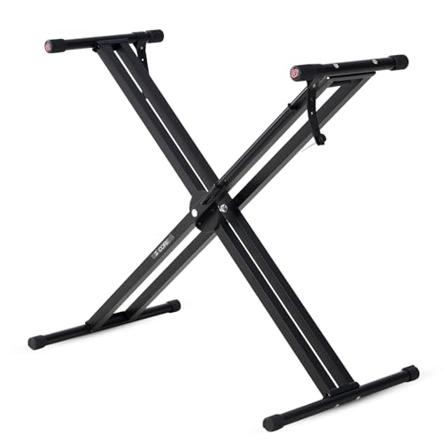 5 CORE Keyboard Stand Height Adjustable One Hand Trigger Quick Release Foldable Portable Key Board...