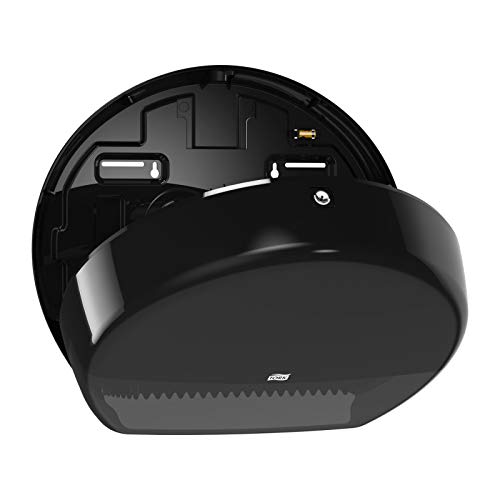 Tork Jumbo Toilettenpapierspender T1, Schwarz (Ref: 554008)