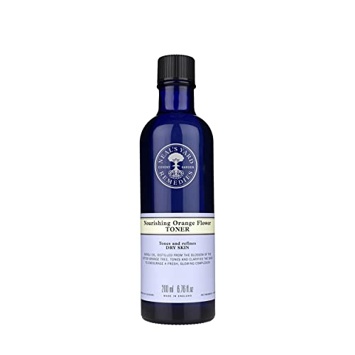 Neal’s Yard Remedies Nourishing Orange Flower Toner, Hydrating Face Toner for Dry Skin, Certified Organic Facial Toner, Vegan, 200ml