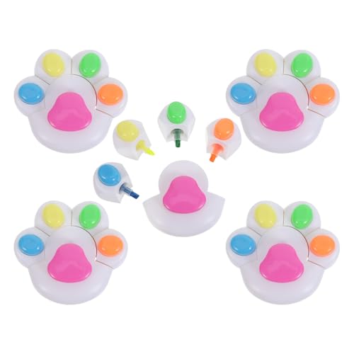 Set de marqueurs pour prise de notes et fiches de révision claires