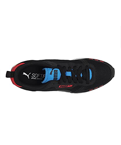 Image of PUMA Unisex Adults R78 Sneaker, Puma Black Puma Black High Risk Red, 8 US