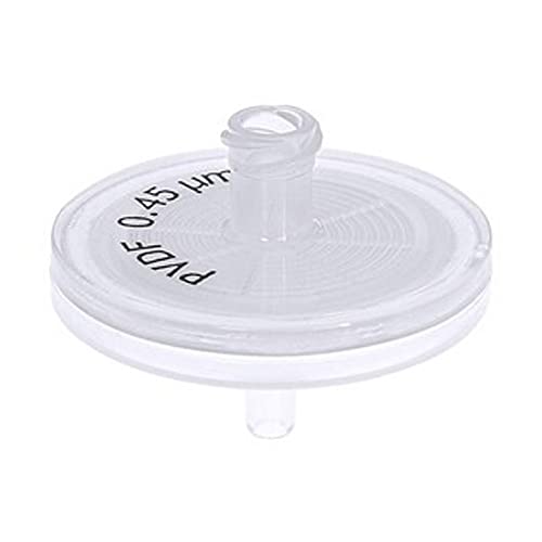 Image of GVS FJ25BNPPV004AD01 ABLUO Syringe Filter, PP Housing, 0.45 m, 25 mm Diameter, PVDF (Pack of 500)