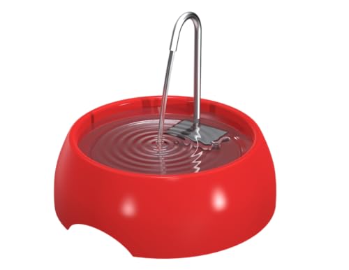 FONTE BEBEDOURO H2O 600ML VERMELHO USB