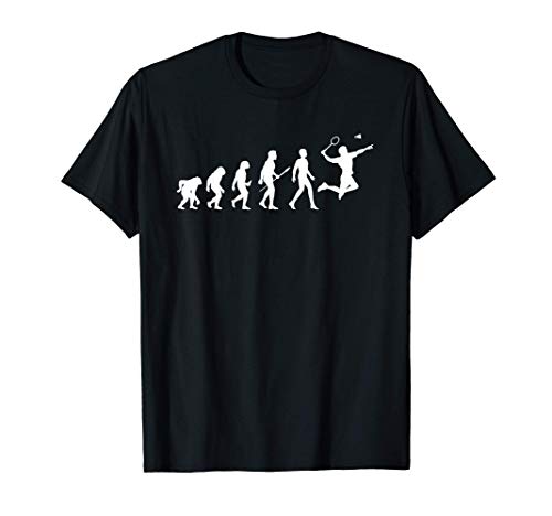 Evolution Badminton Regalo para jugadores de Bádminton Camiseta