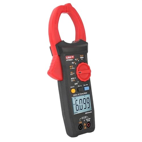 Pinza Amperimétrica UT205A UT206A Plus 1000A Amperímetro 1000V Voltímetro Voltaje Frecuencia Multímetro Eléctrico Profesional (UT205A Plus) miniatura 3