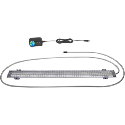 M&M Cage Company EZ PetLight with ChewGuard - 24 Inch LED, Full Spectrum for Parrots and Hook Billed Bird Cages